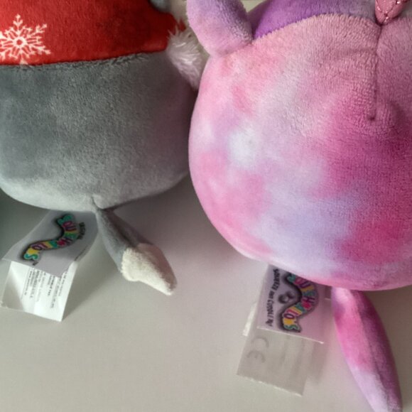4 Squishmallow Squishville Plush Soft Toys Stuffed Animals Christmas - Picture 6 of 7